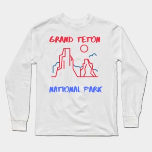 Grand Teton National Park Long Sleeve T-Shirt